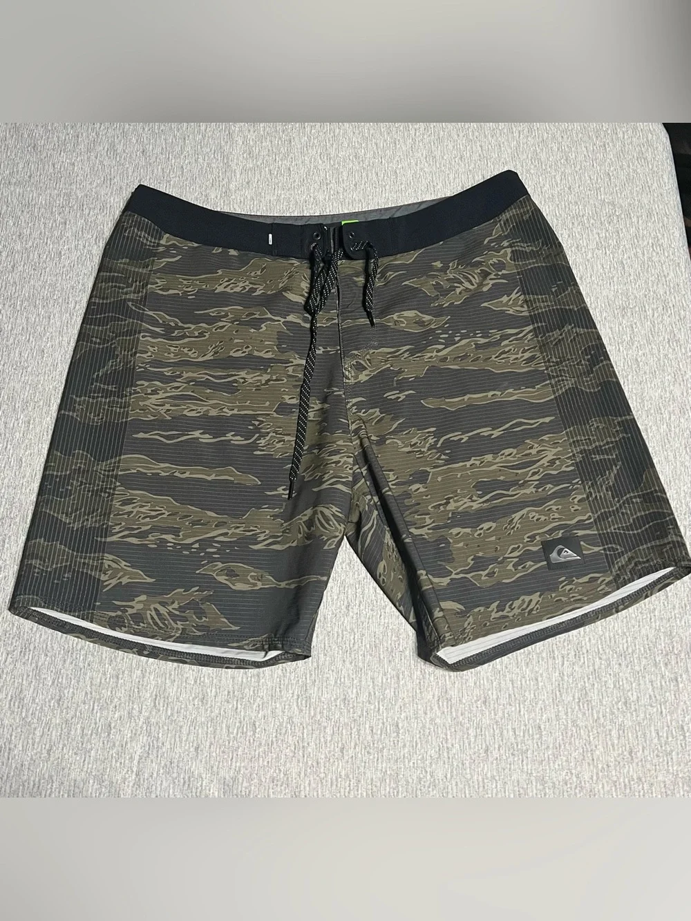Quiksilver Highline Men’s Olive & Black Camo Board Shorts